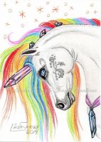 Rainbow Crystal Unicorn
